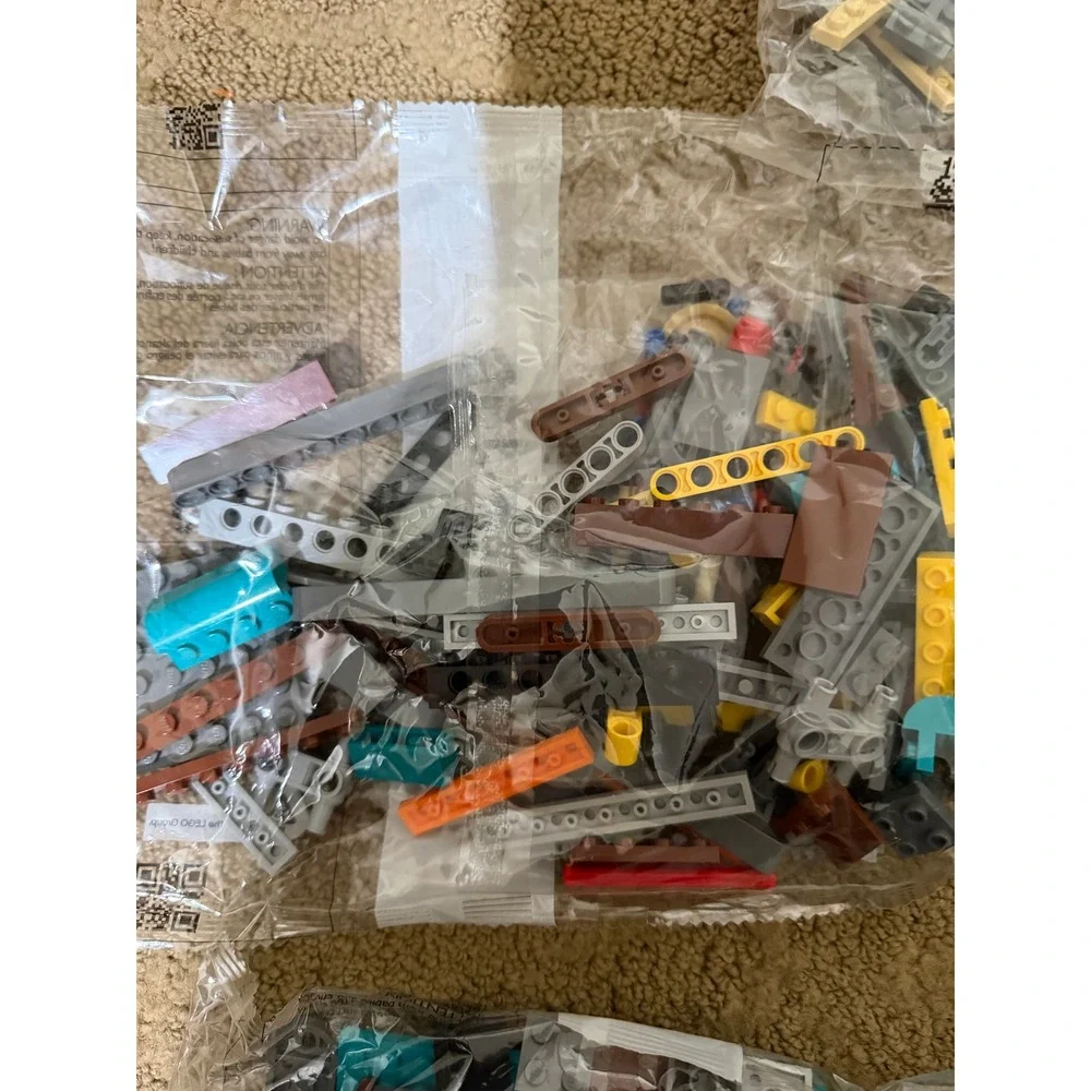 LEGO 724R9 labeled Replacement lot of 5 Bags  #3 7 8 11 12 technics? Ninjago? - Picture 8 of 11